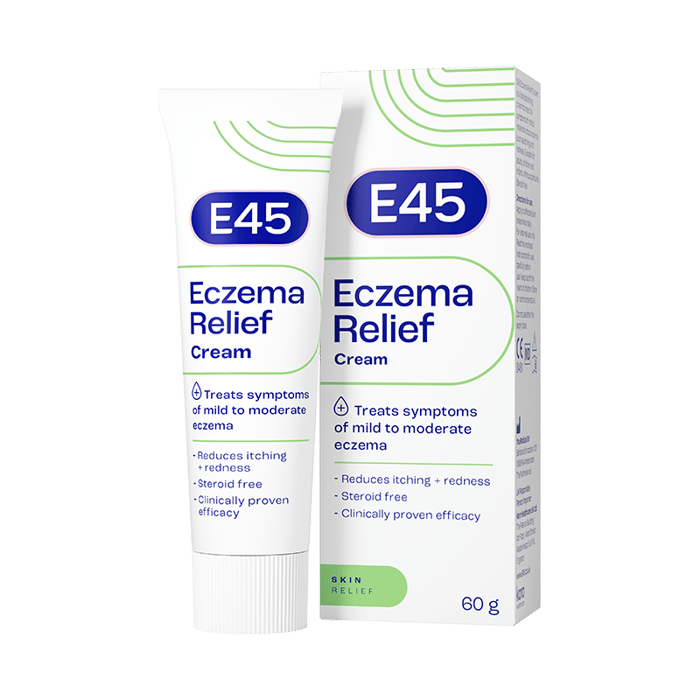 E45 湿疹舒缓霜 60g — 产品包装