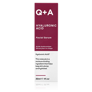 Q+A Hyaluronic Acid Facial Serum - 30ml — product packaging