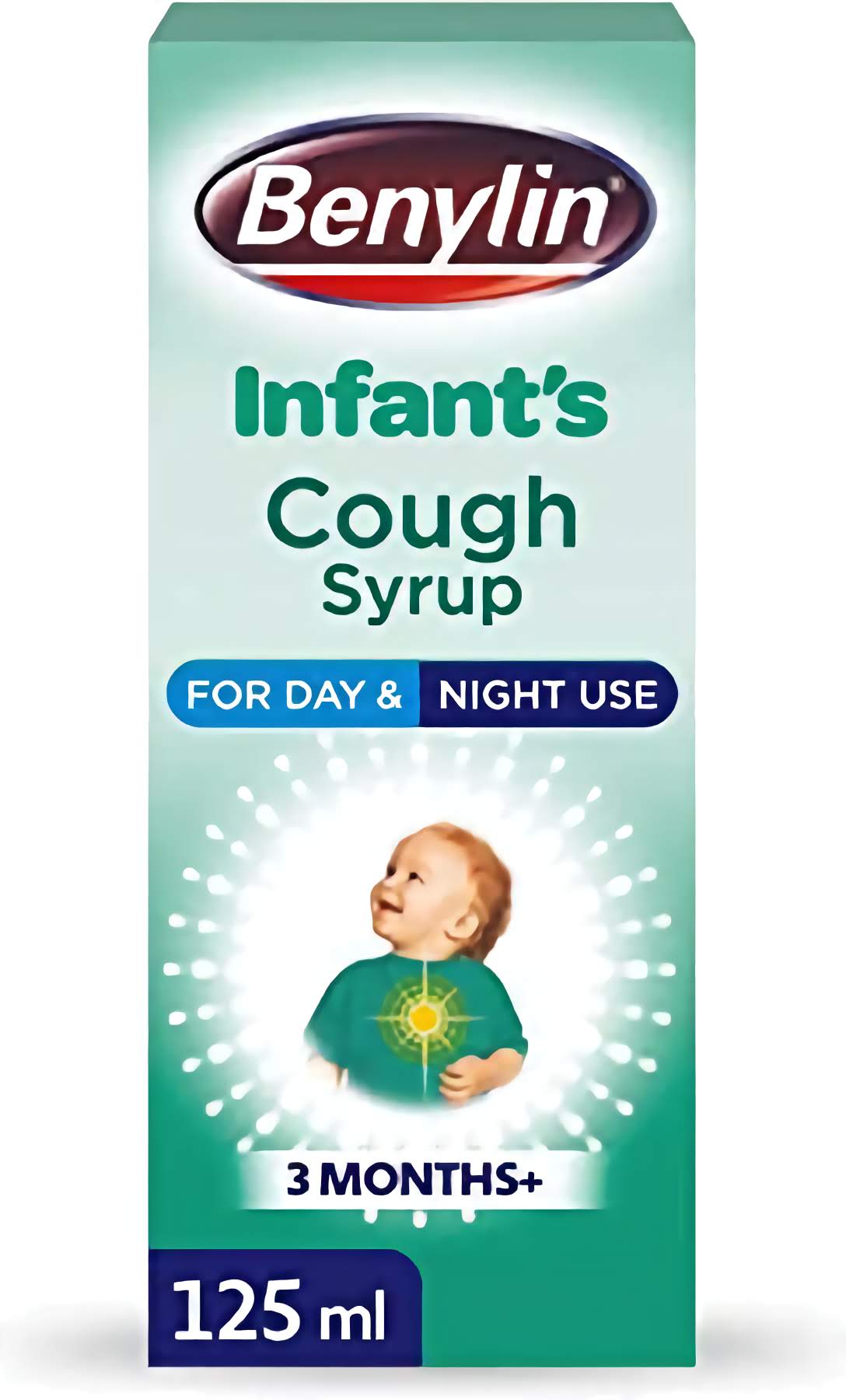 Benylin婴儿止咳甘油糖浆(舒缓干咳咳嗽,无糖无色素) Infants Cough Syrup 125ml