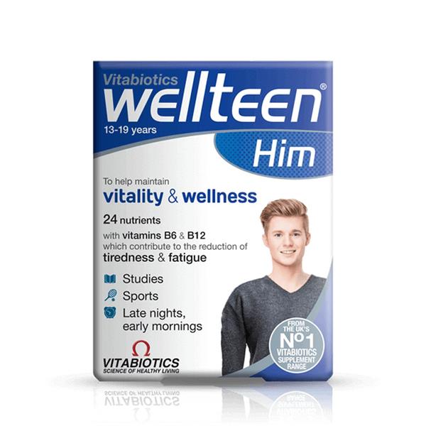 Vitabiotics Wellteen Him Multivitamin Tablets - 30
