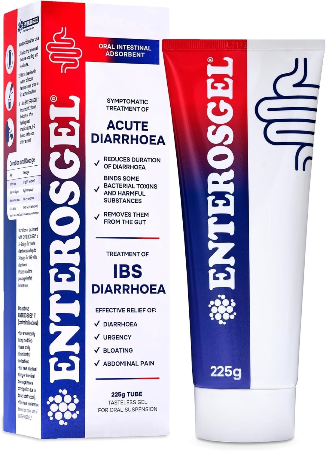 Enterosgel oral gel for diarrhoea and IBS