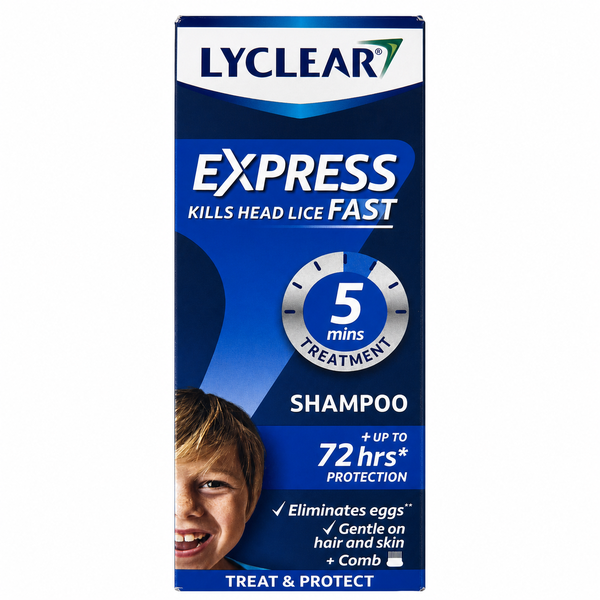 Lyclear Express 头虱护理洗发水 200ml - 5分钟护理