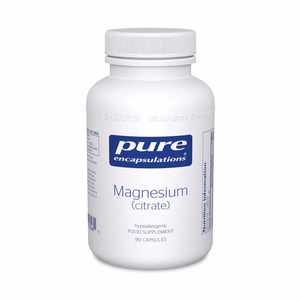 Pure Encapsulations Magnesium Citrate 150mg - 90 Capsules — product packaging