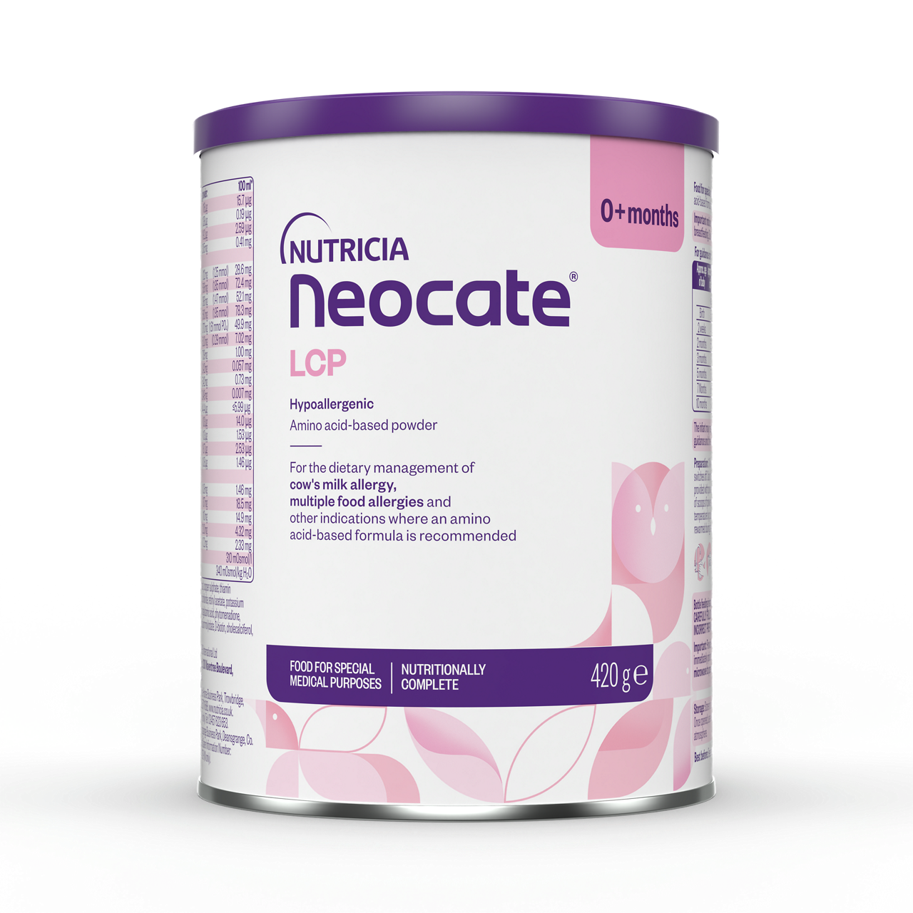 Neocate L.C.P.婴儿配方奶粉 - 420克