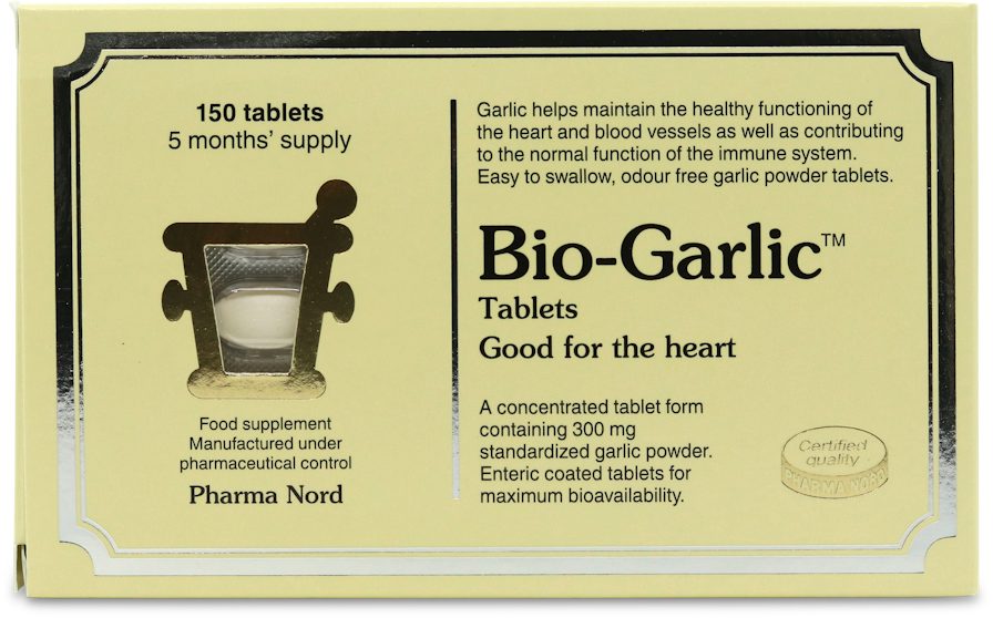 Pharma Nord Bio-Garlic 300mg - 150 Tablets — product packaging