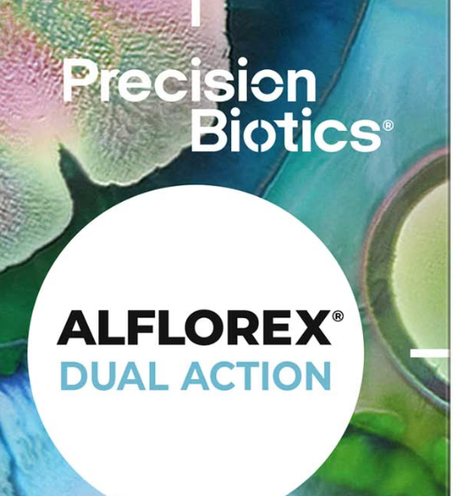 PrecisionBiotics® 的 Alflorex® 双效配方 - 每日肠道及心理健康补充剂 - 30 粒胶囊