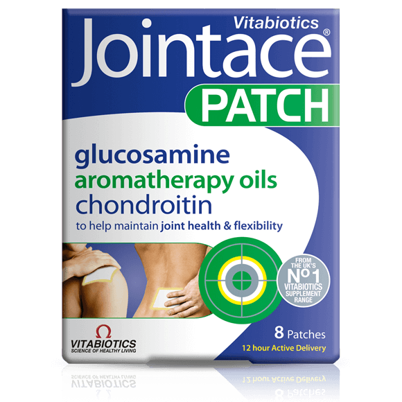 Vitabiotics Jointace Patch with Glucosamine & Aromatherapy Oils - 8 Patches — product packaging