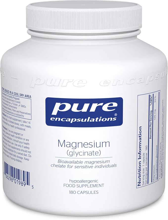 Pure Encapsulations 甘氨酸镁 120毫克