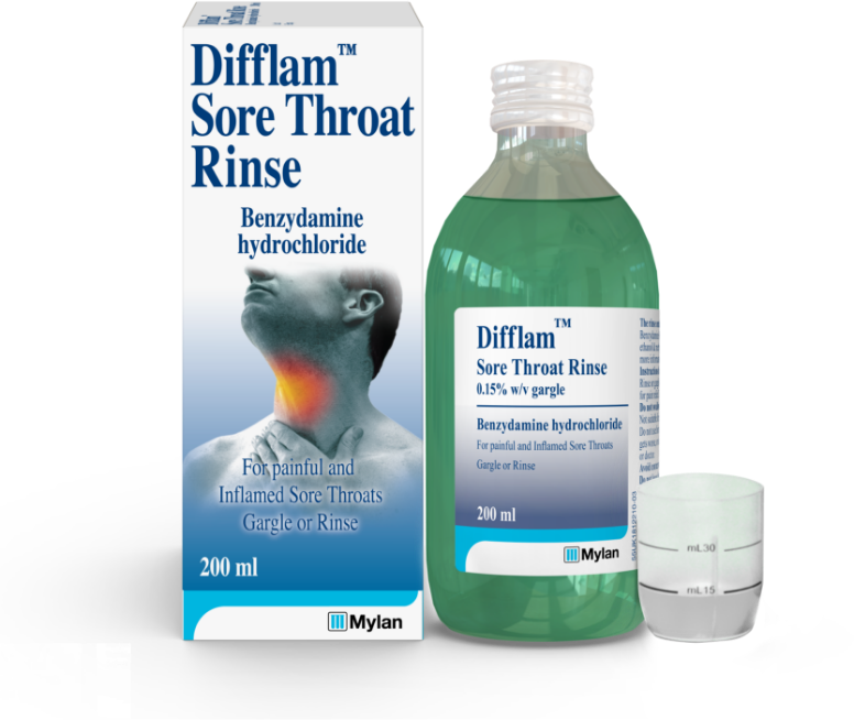 Difflam Sore Throat Rinse 200ml