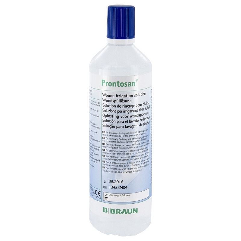 B. Braun Prontosan Wound Irrigation Solution - 350ml — product packaging