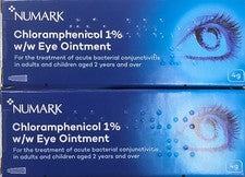 Chloramphenicol 1% w/w Eye Ointment - 4g — product packaging