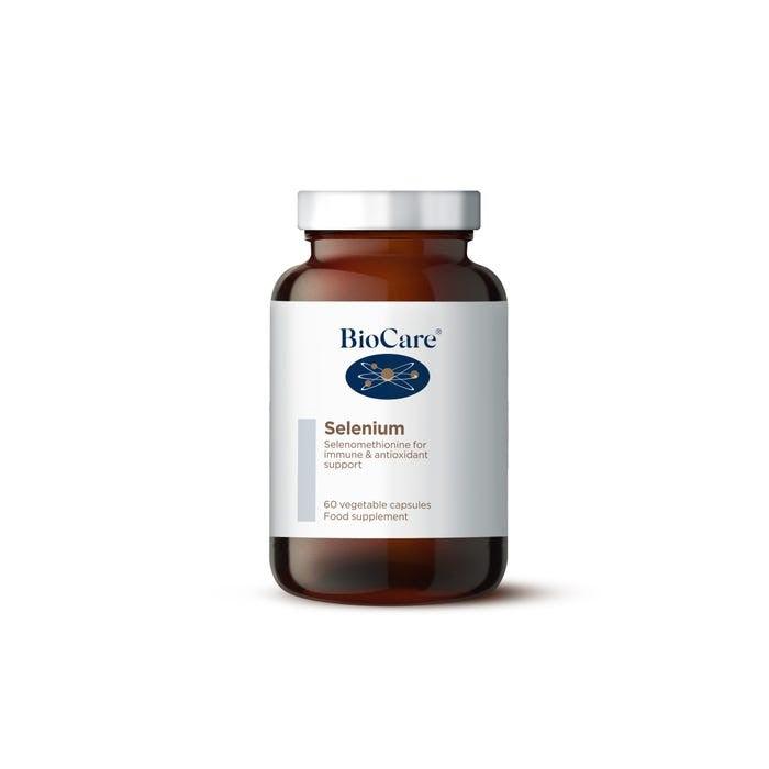 BioCare Selenium 100µg Vegetable Capsules - 60 Capsules — product packaging