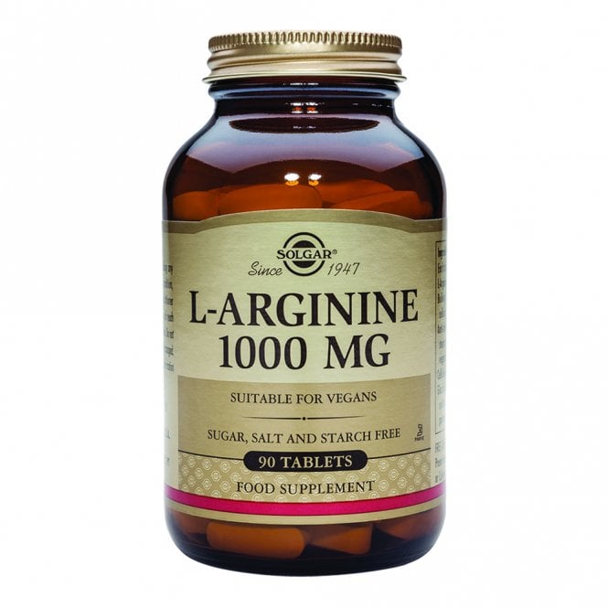 Solgar L-精氨酸1000毫克片剂