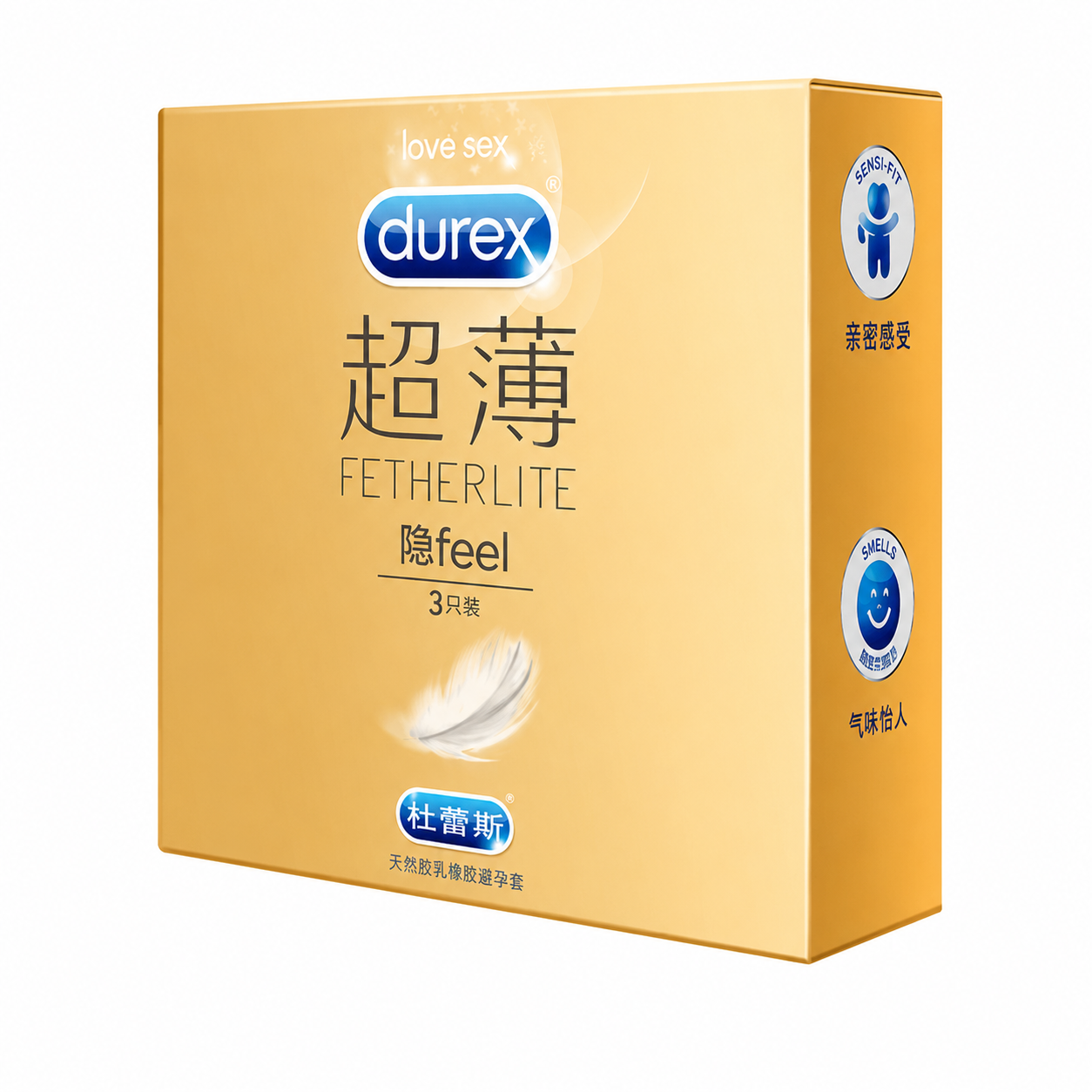 Durex Fetherlite Ultra Thin Condoms 3 Pack