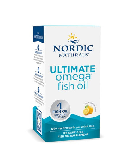 Nordic Naturals Ultimate Omega Fish Oil Softgels - 120 Capsules