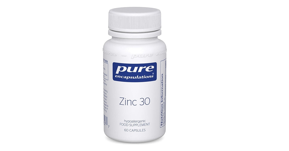 Pure Encapsulations 锌 30毫克 片剂