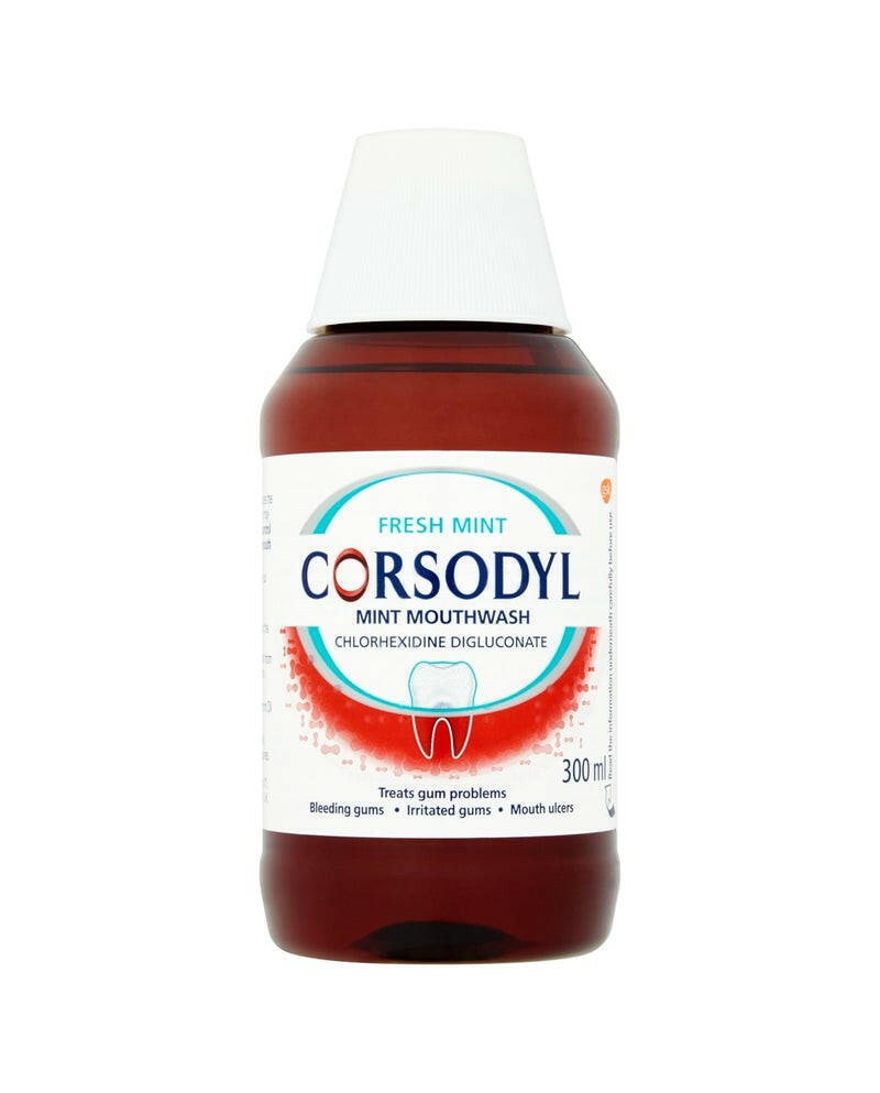 Corsodyl Mint Mouthwash 0.2% w/v 300ml