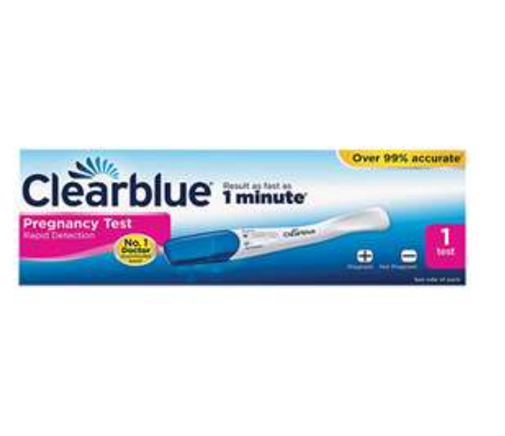 Clearblue Rapid Detection Pregnancy Test - 1 Test — product packaging