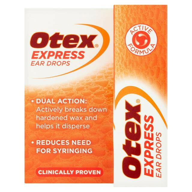 OTEX Express Ear Drops Ear Washing 10ml