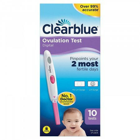 Clearblue Digital OVULATION TEST KIT -PACK OF 10