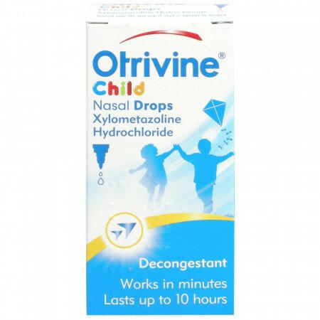OTRIVINE Child Nasal Drops 10ml Children's Nose Drip (Gently clear the obstructive nose secretion)