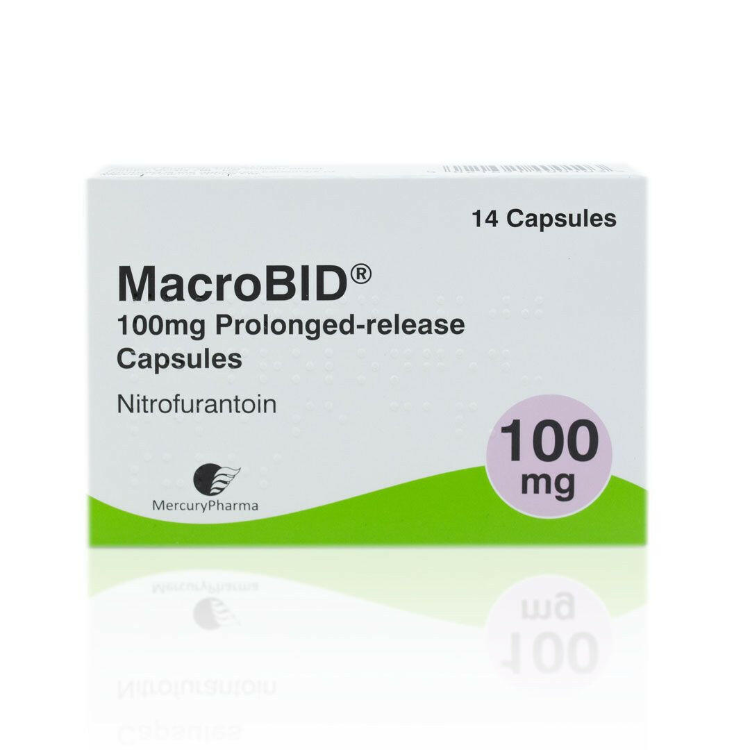 Nitrofurantoin Capsules - 3-Day Course (6 Capsules) — product packaging