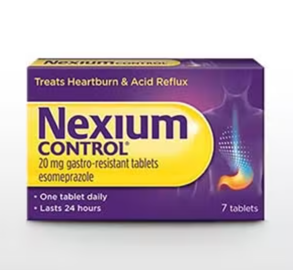 Nexium Control Tablets - 7 Tablets — product packaging