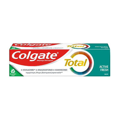 Colgate Total Active Fresh Toothpaste - 75ml — product packaging