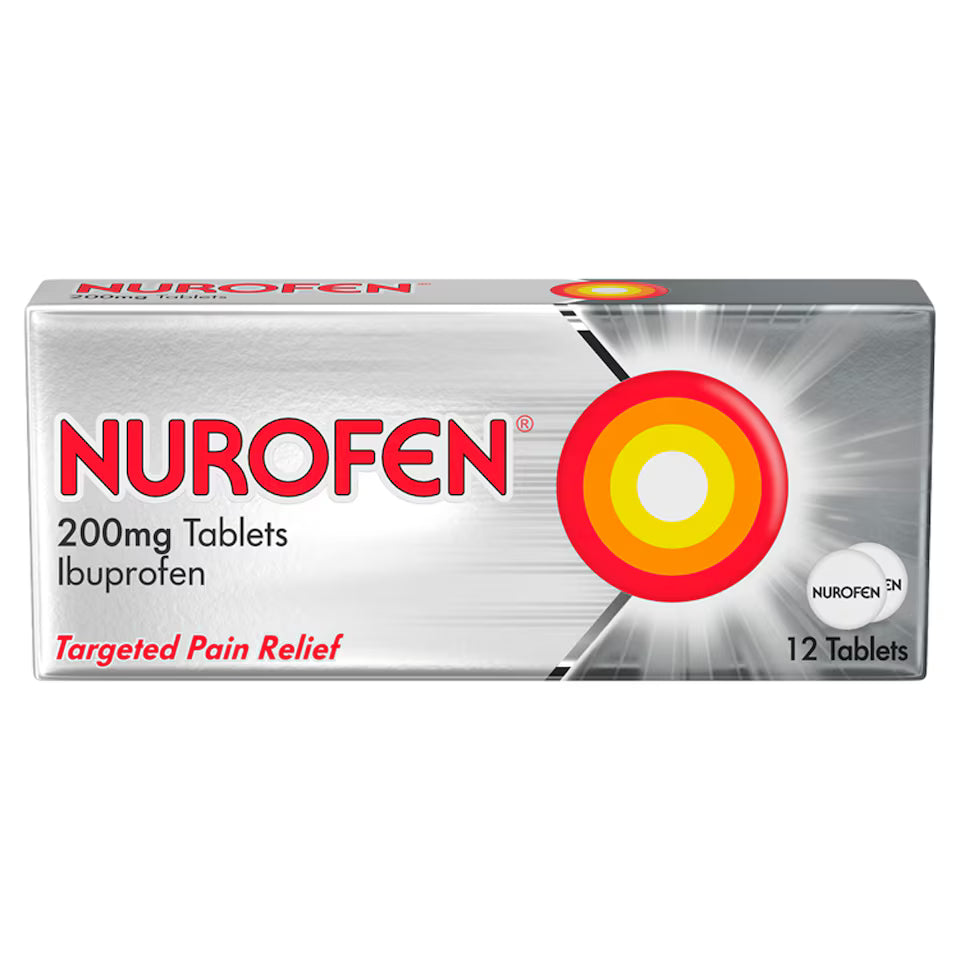 Nurofen 布洛芬 200 mg 片剂 12粒/盒