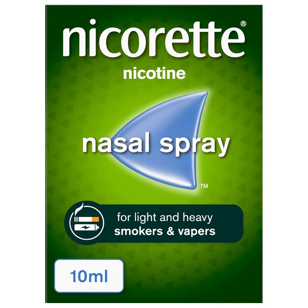 Nicorette Nicotine Nasal Spray 10mg/ml - 10ml — product packaging