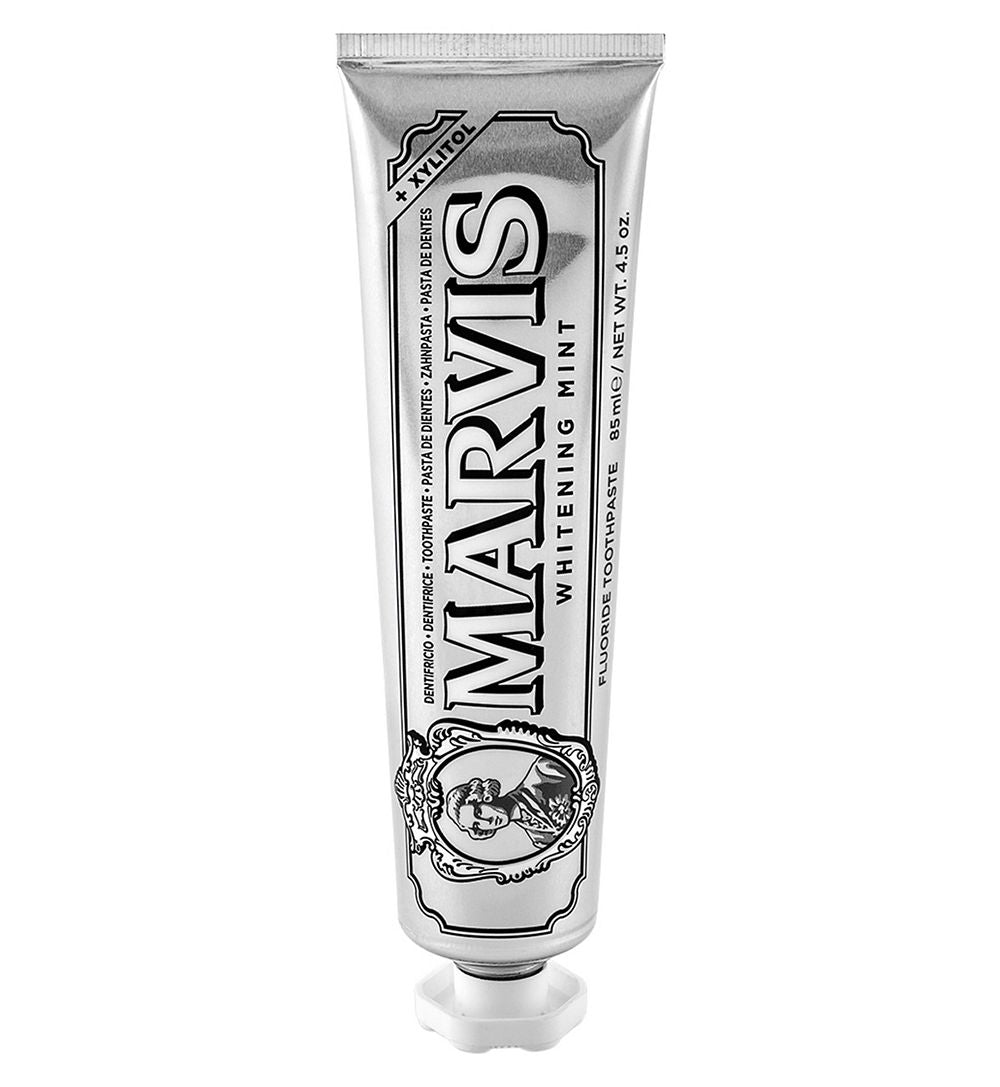 Marvis Whitening Mint Fluoride Toothpaste - 85ml — product packaging