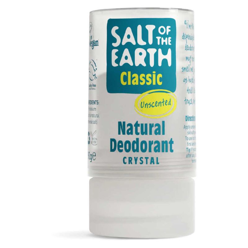 Salt of the Earth Classic Unscented Natural Deodorant Crystal - 90g — product packaging