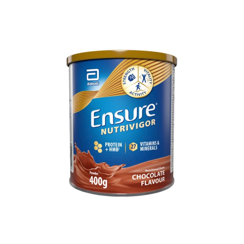 Ensure NutriVigor Nutritional Shake Powder Chocolate Flavour - 400g — product packaging