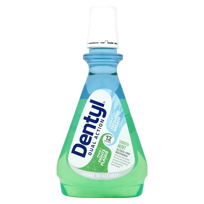 Dentyl Dual Action Smooth Mint CPC Mouthwash Alcohol Free - 500ml — product packaging