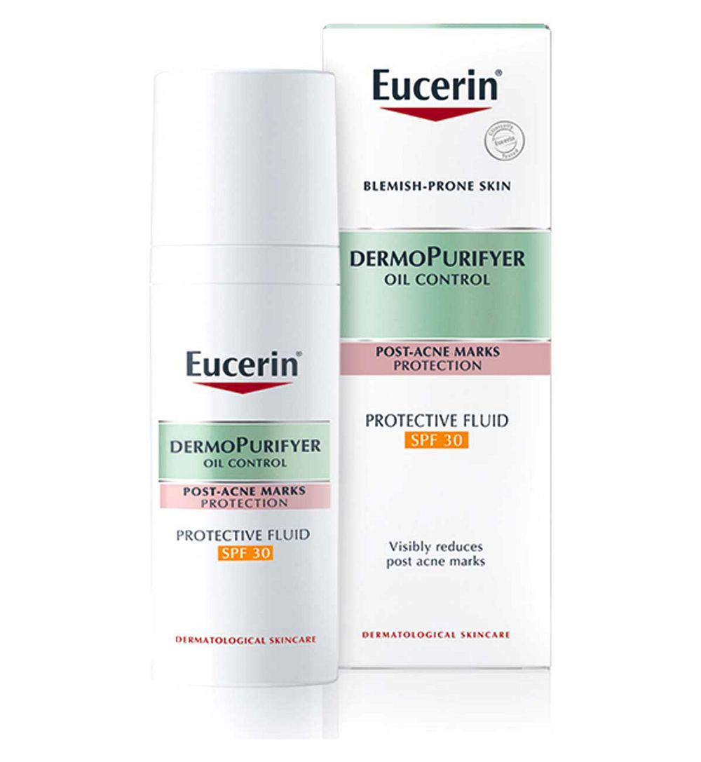 Eucerin DermoPurifyer Oil Control Protective Fluid SPF30 - 50ml — product packaging