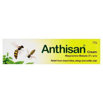 Anthisan Cream Mepyramine maleate 25g