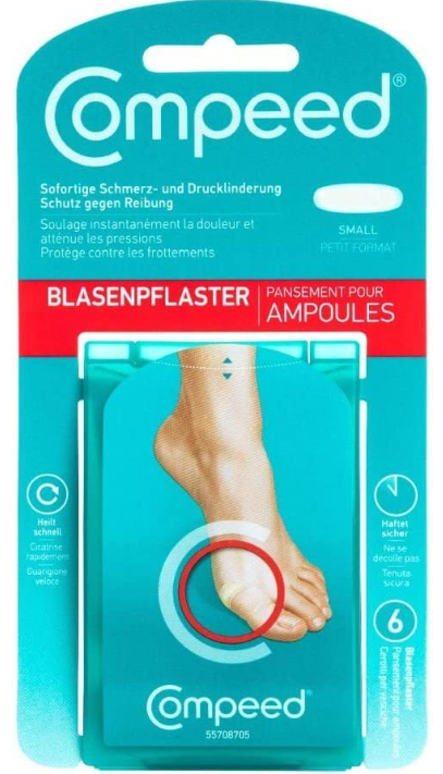 Compeed anti -grinding sticker BLISTER Compeed Blister Small, 6 ST.