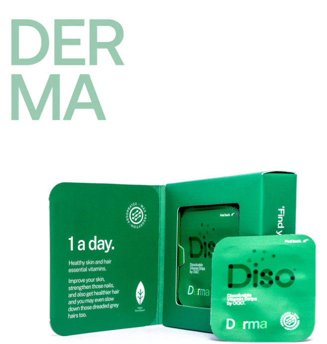 DISO® Stomatological Equipment Hair Healthy Vitamin Waterfront 30 Patch DISO® Derma Tropical Watermelon 30 Ols STRIPS