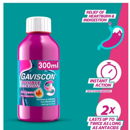 Gaviscon Double Action liquid aniseed 250ml