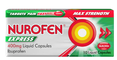 Nurofen Express 400mg Liquid Capsules