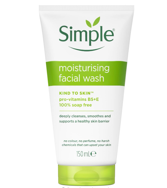 Simple Kind to Skin 保湿洁面乳 150ml