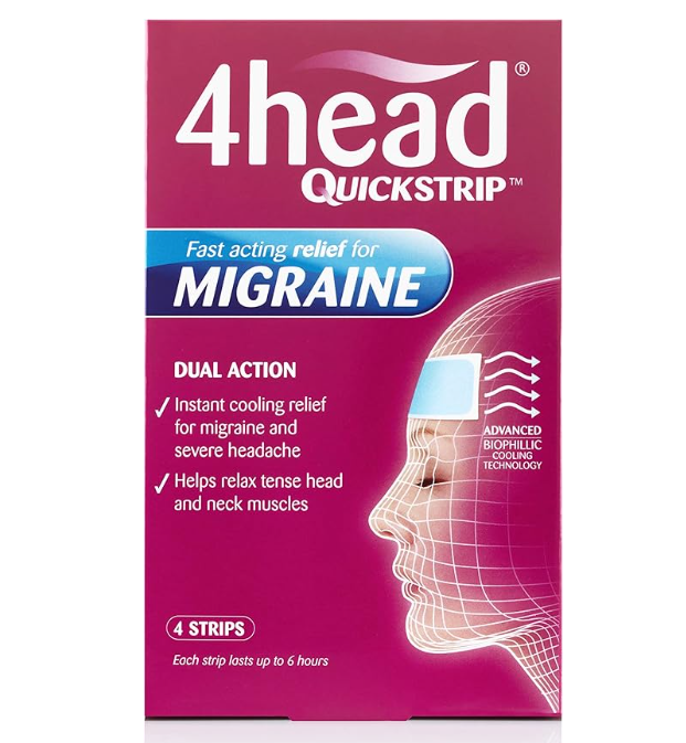 4HEAD Quickstrip Hydro Gel Strips , 4 count