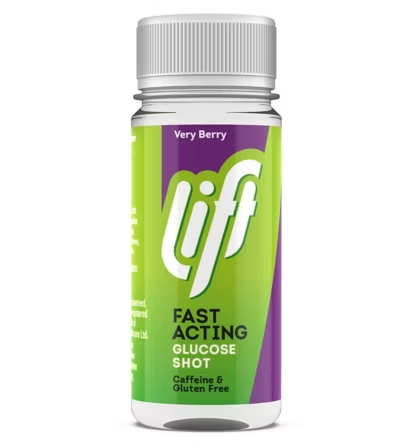 LIFT Gluco Juice 浆果风味低血糖葡萄糖饮料 - 60毫升