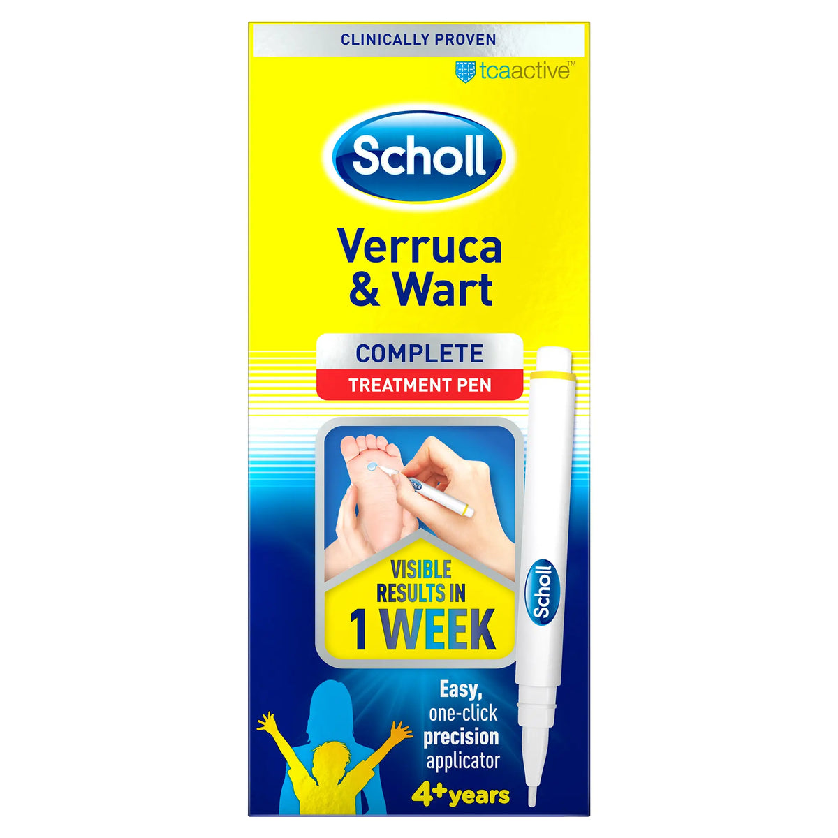 Scholl Verruca & Wart Complete Treatment Pen - 2ml — product packaging