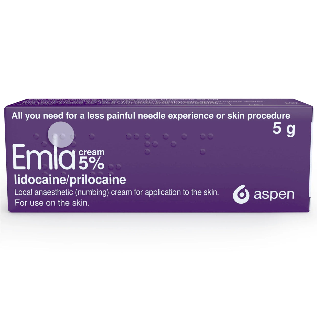 Emla Cream 5% (Emla anesthesia cream, Lidyaine and Protoethylene, blood pump/vaccine/medical beauty/tattoo, a must -have for the stars)