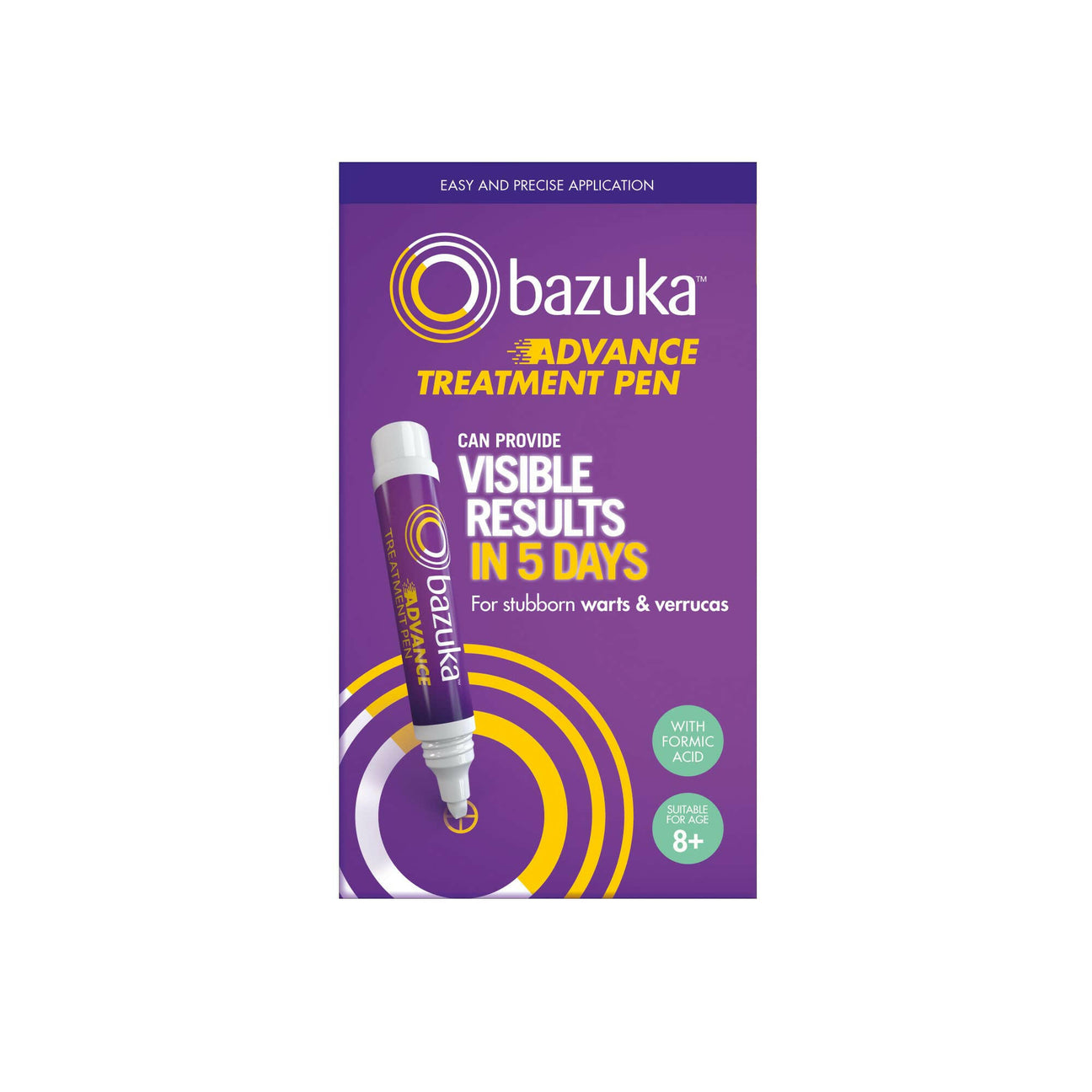 Bazuka Advance Treatment Pen for warts and verrucas 3ml