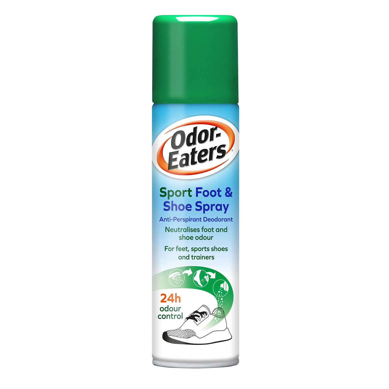 Odor-Eaters 24 Hour Odour Destroying Antiperspirant Foot and Shoe Spray for Sport Shoes