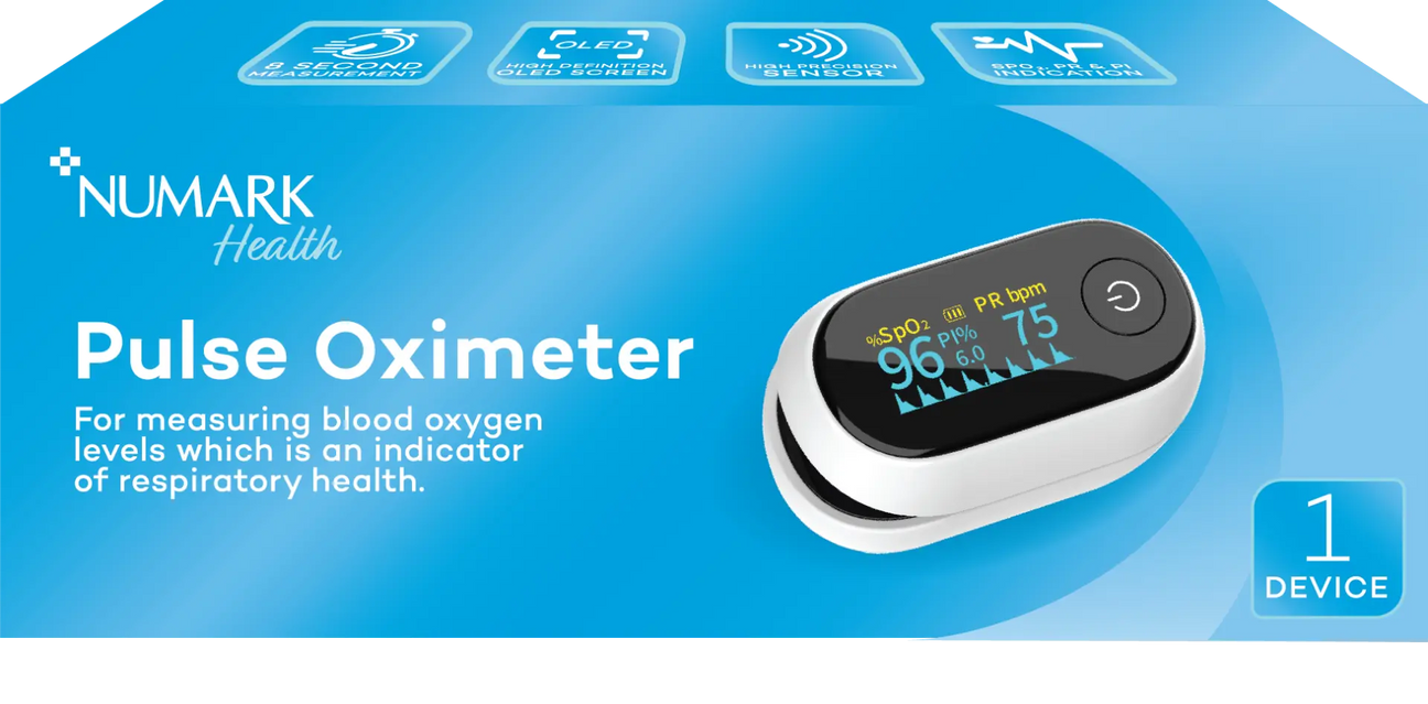 Numark Pulse Oximeter 指夹式血氧仪