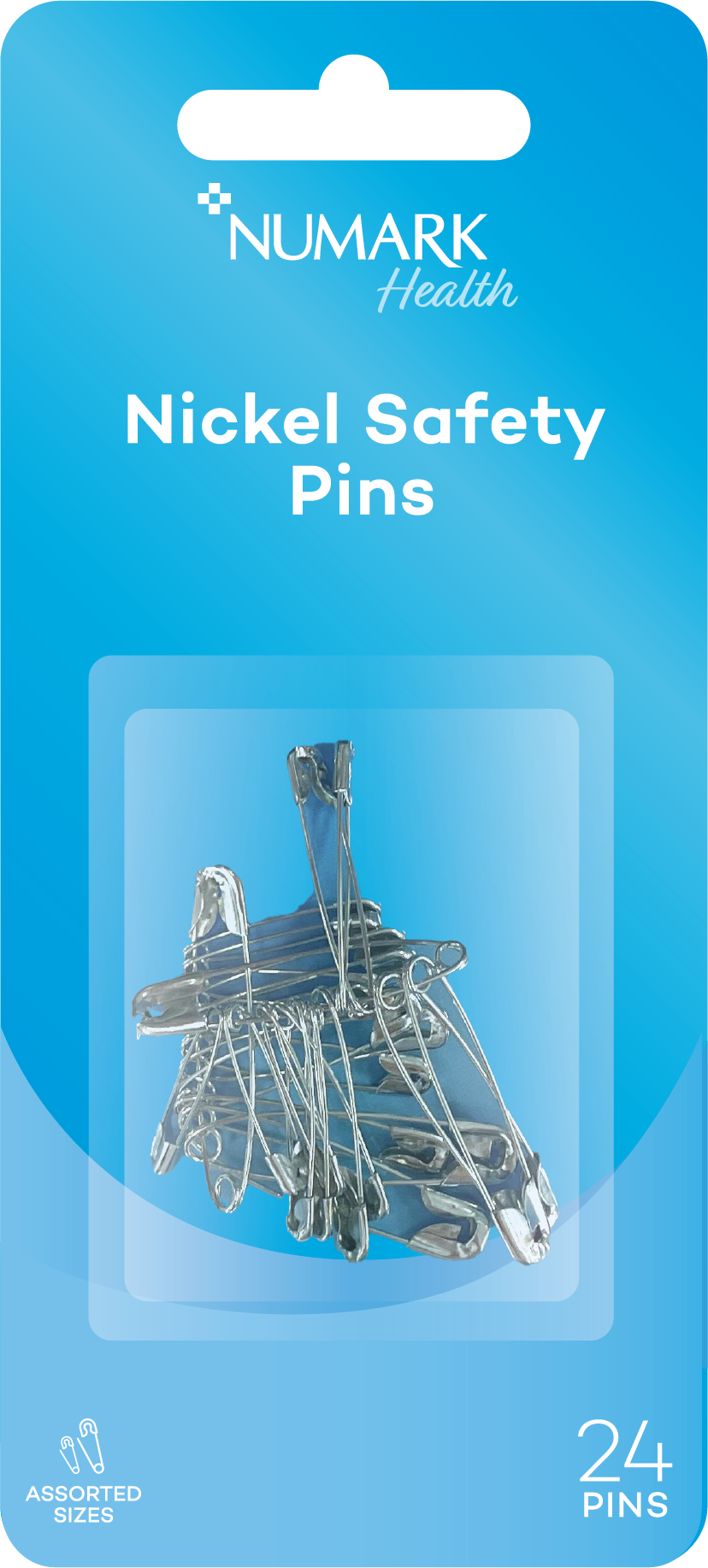nickel safety pins