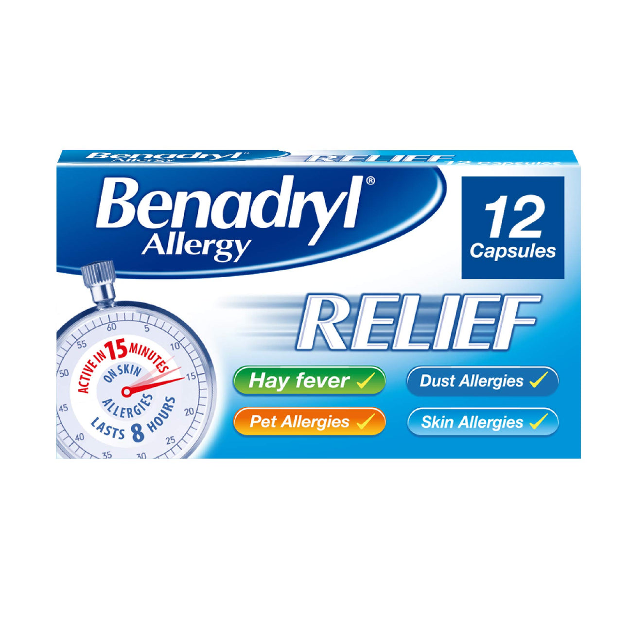 Benadryl Allergy Relief Capsules
